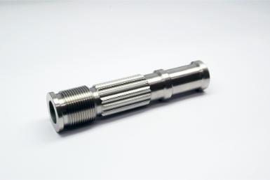 CNC Turned Spline Shaft