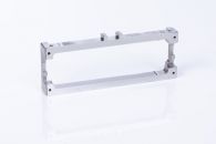 Frame bracket made via CNC milling