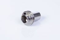CNC Turned and milled shaft hub component