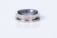 Optical lense, CNC turned and polished before plating