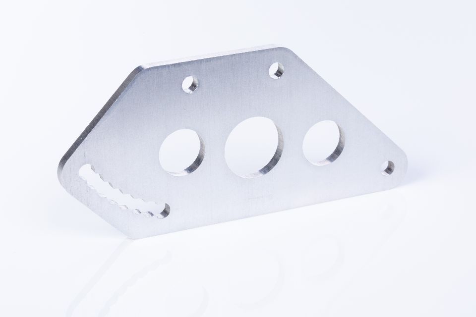 Stainless steel machined component