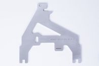 Wafer fabrication pusher made via fineblanking