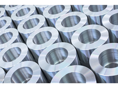 Large set of machined components